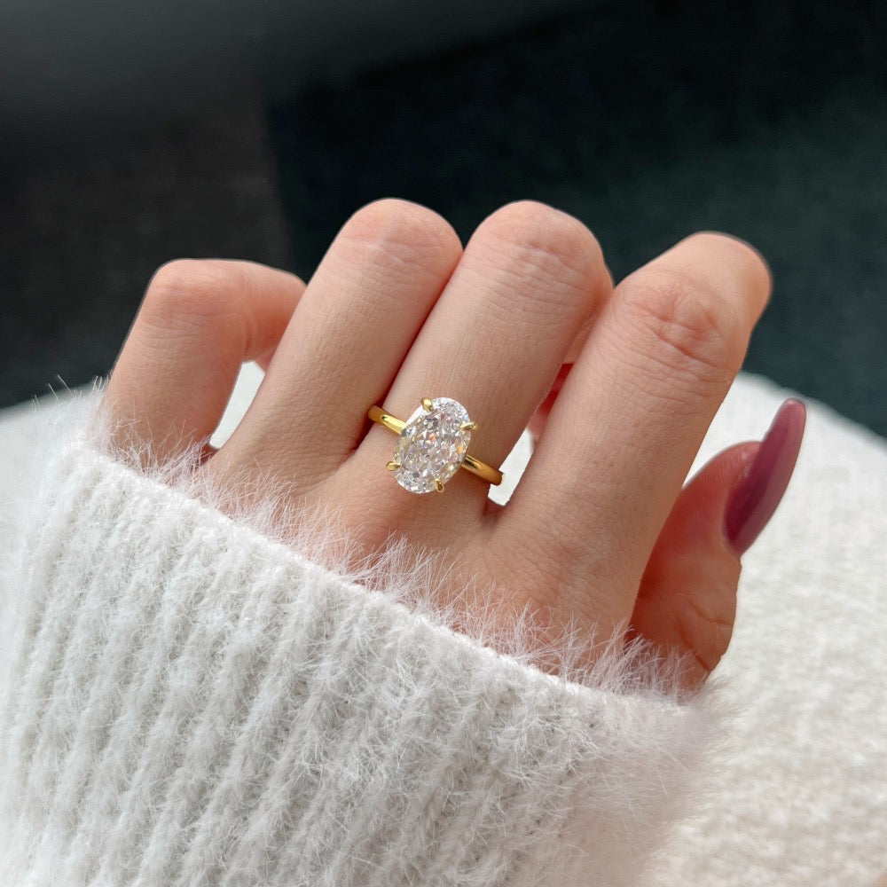 Signature Oval Cut Ring